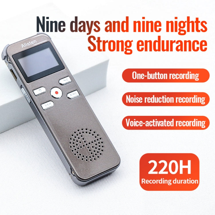 Mini registratore vocale portatile JNN X26 con schermo OLED 8GB 1