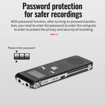 JNN X18 Mini registratore vocale HD con cancellazione rumore