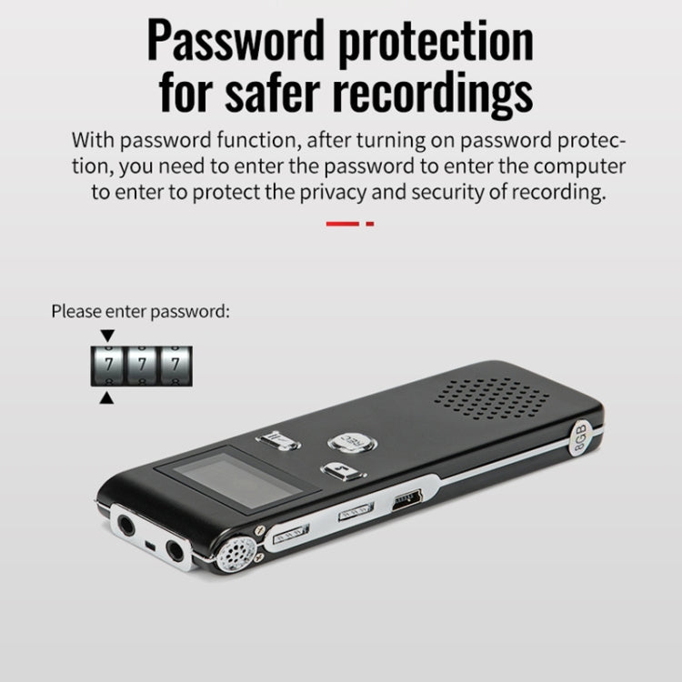 JNN X18 Mini registratore vocale HD con cancellazione rumore