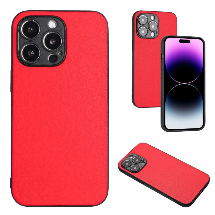 Custodia singola per telefono con motivo in pelle R20, For iPhone 14 Plus, For iPhone 14, For iPhone 14 Pro, For iPhone 14 Pro Max