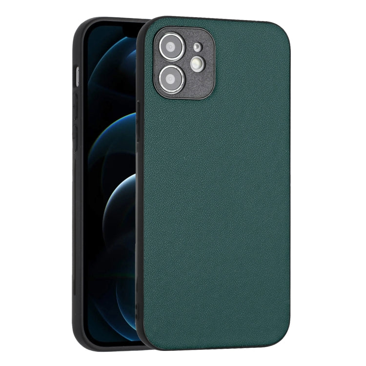 Custodia singola per telefono con motivo in pelle R20, For iPhone 12 mini, For iPhone 11 Pro Max, For iPhone 11, For iPhone 11 Pro