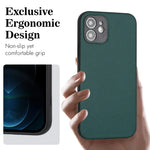 Custodia singola per telefono con motivo in pelle R20, For iPhone 12 mini, For iPhone 11 Pro Max, For iPhone 11, For iPhone 11 Pro