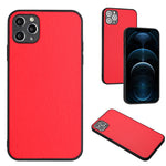 Custodia singola per telefono con motivo in pelle R20, For iPhone 12 mini, For iPhone 11 Pro Max, For iPhone 11, For iPhone 11 Pro