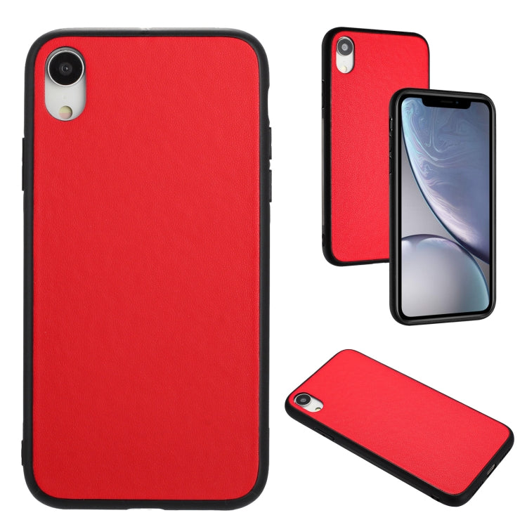 Custodia singola per telefono con motivo in pelle R20, For iPhone XS / X, For iPhone XR, For iPhone XS Max, For iPhone 8 Plus / 7 Plus