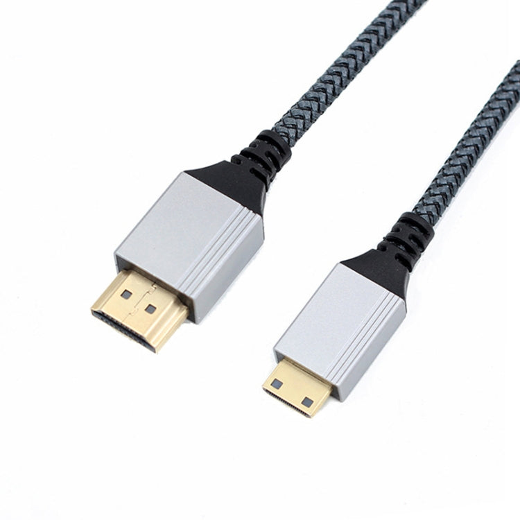 Cavo intrecciato per trasmissione video da HDTV a Mini HDTV 4K UHD, 0.3m, 1m, 1.5m, 2m, 3m, 5m
