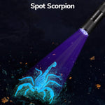 Mini torcia con rilevamento dei raggi ultravioletti da 395 nm a 9 LED, 9 LEDs UV-ray