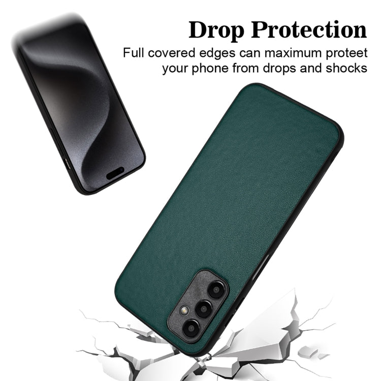 Custodia singola per telefono con motivo in pelle R20, For Samsung Galaxy A25 5G Global, For Samsung Galaxy S23 FE 5G, For Samsung Galaxy A24 4G, For Samsung Galaxy A04e 4G/M04 4G/F04 4G