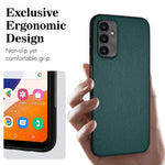Custodia singola per telefono con motivo in pelle R20, For Samsung Galaxy A25 5G Global, For Samsung Galaxy S23 FE 5G, For Samsung Galaxy A24 4G, For Samsung Galaxy A04e 4G/M04 4G/F04 4G