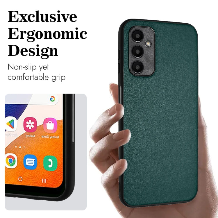 Custodia singola per telefono con motivo in pelle R20, For Samsung Galaxy A25 5G Global, For Samsung Galaxy S23 FE 5G, For Samsung Galaxy A24 4G, For Samsung Galaxy A04e 4G/M04 4G/F04 4G