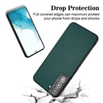 Custodia singola per telefono con motivo in pelle R20, For Samsung Galaxy S21 FE 5G, For Samsung Galaxy A52 5G, For Samsung Galaxy A12