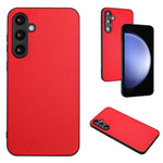 Custodia singola per telefono con motivo in pelle R20, For Samsung Galaxy A25 5G Global, For Samsung Galaxy S23 FE 5G, For Samsung Galaxy A24 4G, For Samsung Galaxy A04e 4G/M04 4G/F04 4G