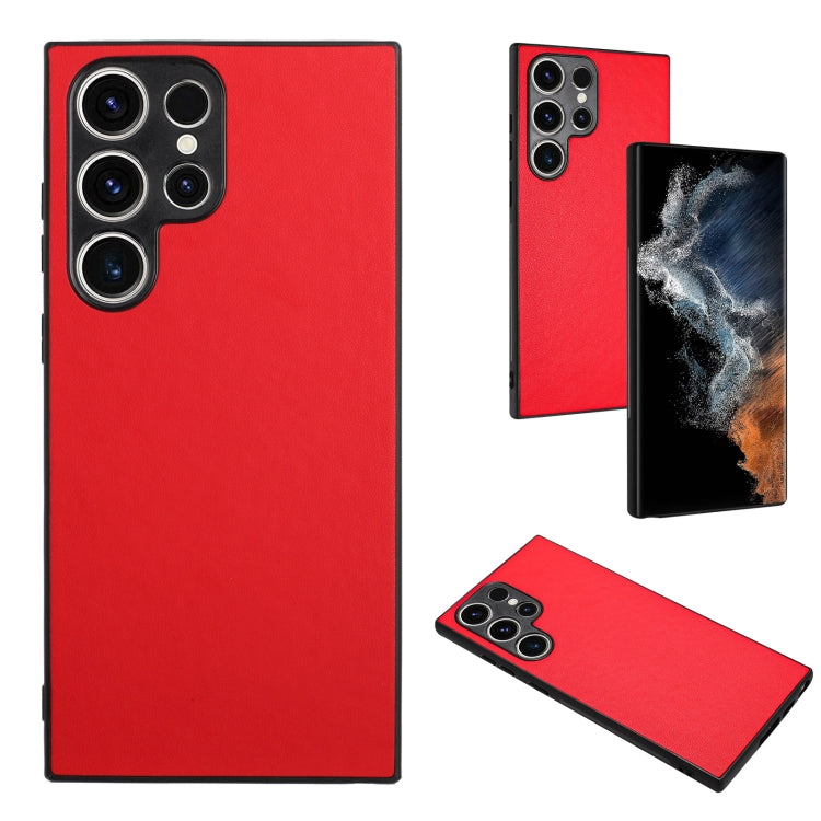 Custodia singola per telefono con motivo in pelle R20, For Samsung Galaxy A34 5G, For Samsung Galaxy A54 5G, For Samsung Galaxy S23 Ultra 5G, For Samsung Galaxy S23+ 5G