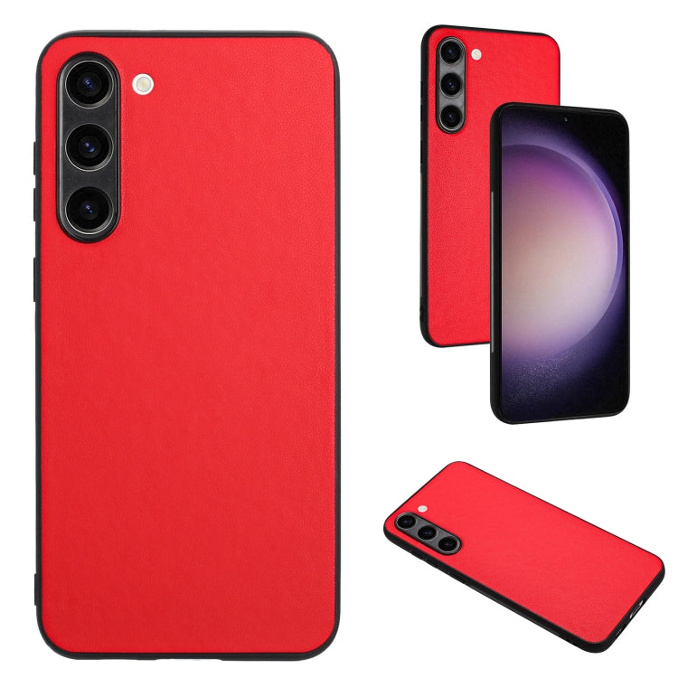 Custodia singola per telefono con motivo in pelle R20, For Samsung Galaxy A34 5G, For Samsung Galaxy A54 5G, For Samsung Galaxy S23 Ultra 5G, For Samsung Galaxy S23+ 5G