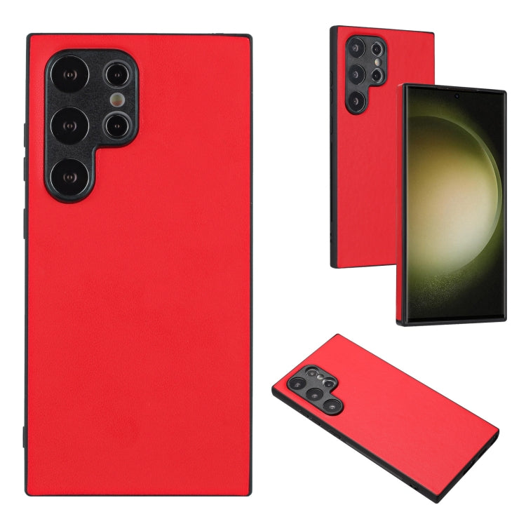 Custodia singola per telefono con motivo in pelle R20, For Samsung Galaxy A55 5G, For Samsung Galaxy A35 5G, For Samsung Galaxy S24 Ultra 5G, For Samsung Galaxy S24+ 5G