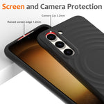 Custodia silicone liquido magnetica MagSafe per Samsung Galaxy S23+ 5G