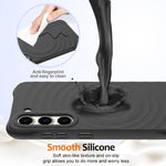 Custodia silicone liquido magnetica MagSafe per Samsung Galaxy S23+ 5G