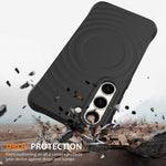 Custodia silicone liquido magnetica MagSafe per Samsung Galaxy S23+ 5G