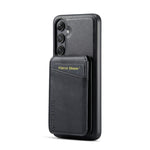 Custodia per telefono con porta carte magnetica in pelle di mucca Fierre Shann Oil Wax, For Samsung Galaxy S24+ 5G, For Samsung Galaxy S23 FE 5G, For Samsung Galaxy S23 Ultra 5G, For Samsung Galaxy S22 Ultra 5G