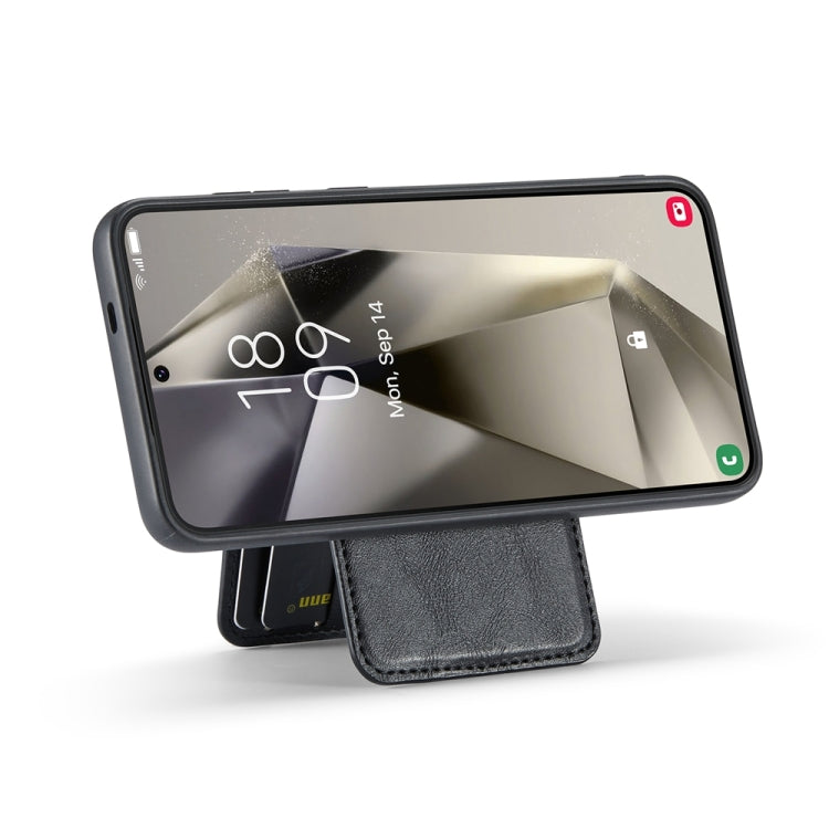Custodia per telefono con porta carte magnetica in pelle di mucca Fierre Shann Oil Wax, For Samsung Galaxy S24+ 5G, For Samsung Galaxy S23 FE 5G, For Samsung Galaxy S23 Ultra 5G, For Samsung Galaxy S22 Ultra 5G