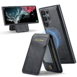 Custodia con porta carte magnetica in pelle per Samsung Galaxy S25+ 5G
