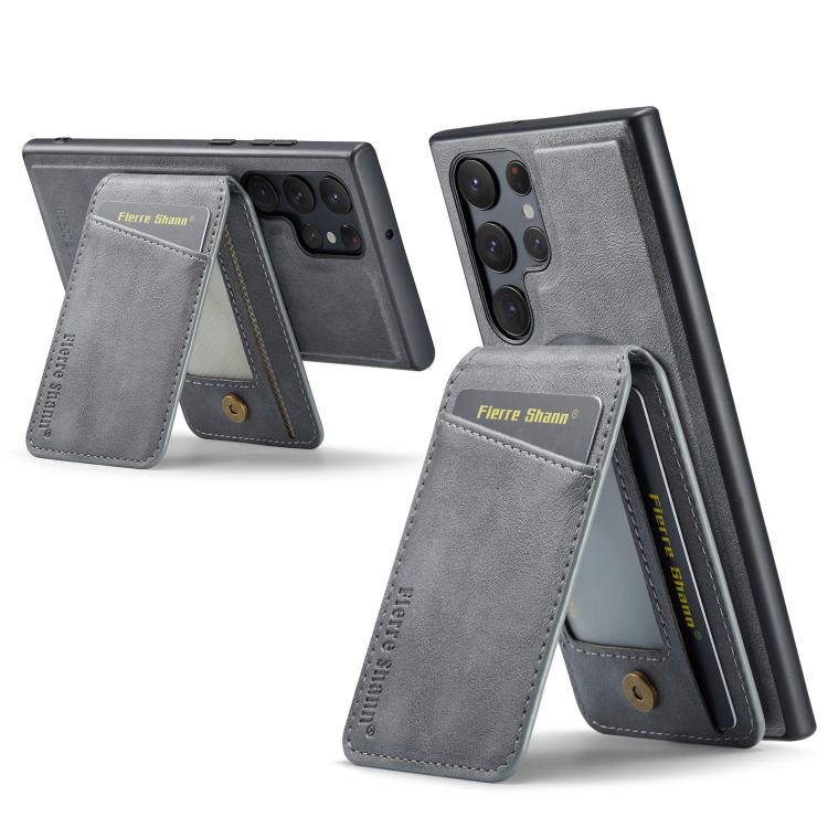 Custodia con porta carte magnetica in pelle per Samsung Galaxy S25+ 5G