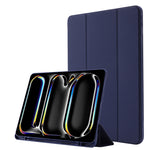 Custodia per tablet ripiegabile in pelle Skin Feel con slot per penna, For iPad Pro 13 2025 / 2024, For iPad Pro 11 2025 / 2024