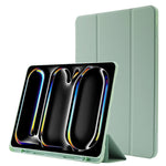 Custodia per tablet ripiegabile in pelle Skin Feel con slot per penna, For iPad Pro 13 2025 / 2024, For iPad Pro 11 2025 / 2024