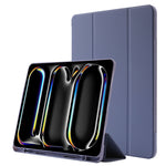 Custodia per tablet ripiegabile in pelle Skin Feel con slot per penna, For iPad Pro 13 2025 / 2024, For iPad Pro 11 2025 / 2024