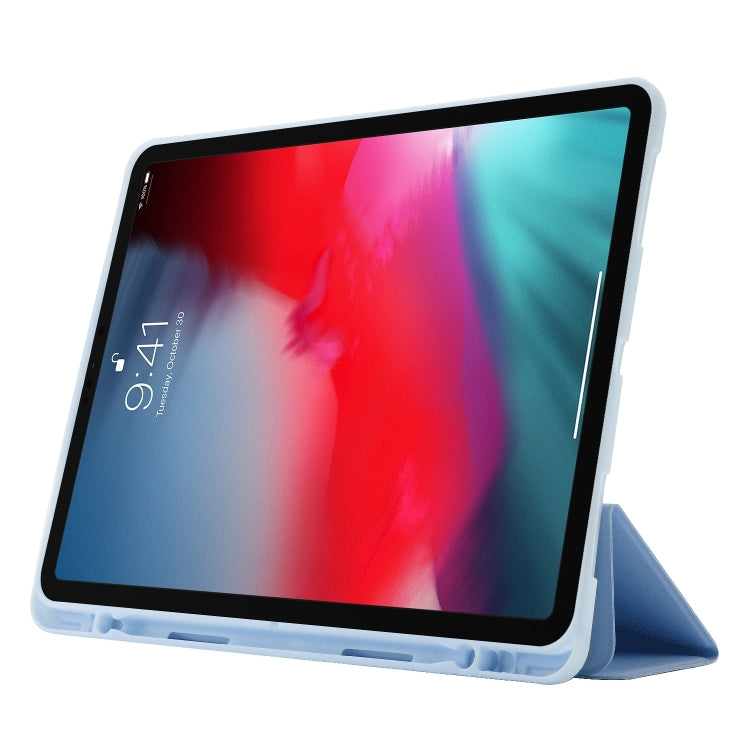 Custodia per tablet ripiegabile in pelle Skin Feel con slot per penna, For iPad Pro 13 2025 / 2024, For iPad Pro 11 2025 / 2024