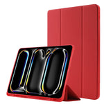 Custodia per tablet ripiegabile in pelle Skin Feel con slot per penna, For iPad Pro 13 2025 / 2024, For iPad Pro 11 2025 / 2024