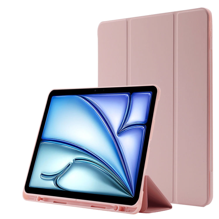 Custodia per tablet ripiegabile in pelle Skin Feel con slot per penna, For iPad Air 13 2026 / 2025 / 2024, For iPad Air 11 2026 / 2025 / 2024