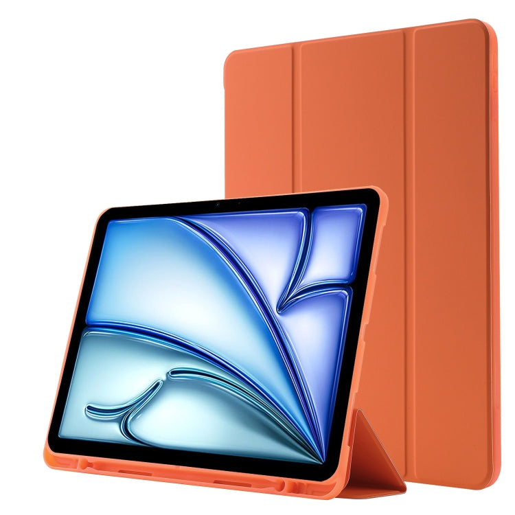 Custodia per tablet ripiegabile in pelle Skin Feel con slot per penna, For iPad Air 13 2026 / 2025 / 2024, For iPad Air 11 2026 / 2025 / 2024