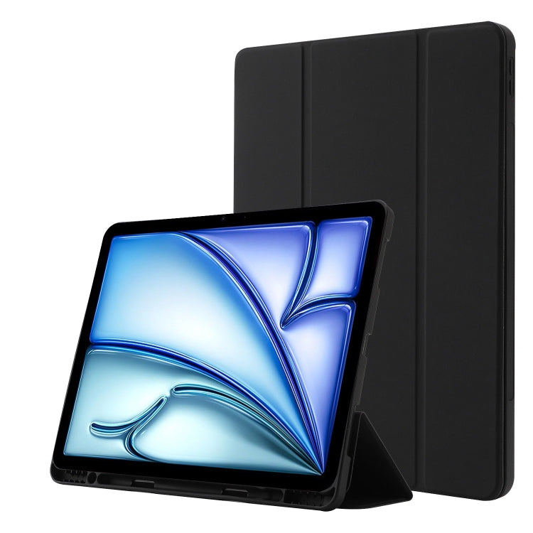 Custodia per tablet ripiegabile in pelle Skin Feel con slot per penna, For iPad Air 13 2026 / 2025 / 2024, For iPad Air 11 2026 / 2025 / 2024