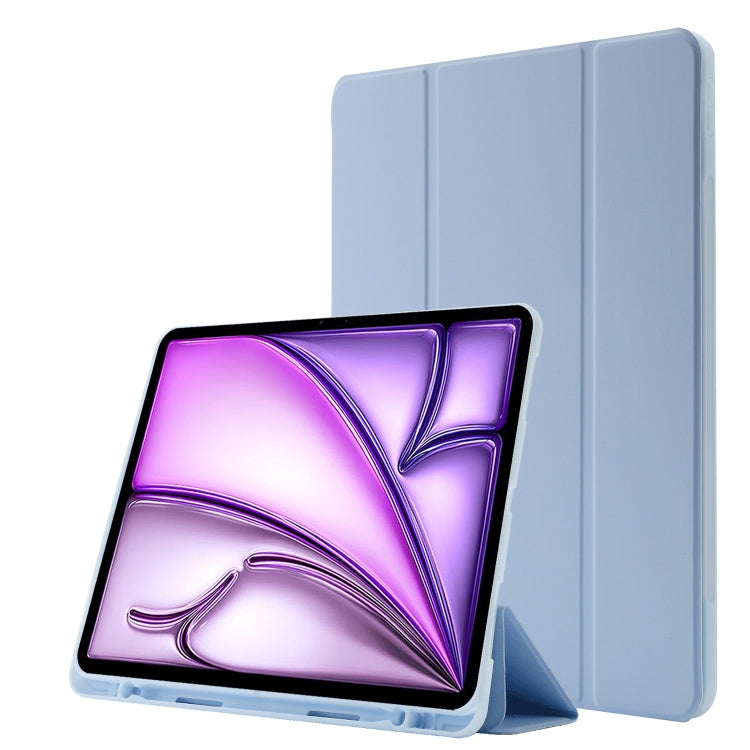 Custodia per tablet ripiegabile in pelle Skin Feel con slot per penna, For iPad Air 13 2026 / 2025 / 2024, For iPad Air 11 2026 / 2025 / 2024