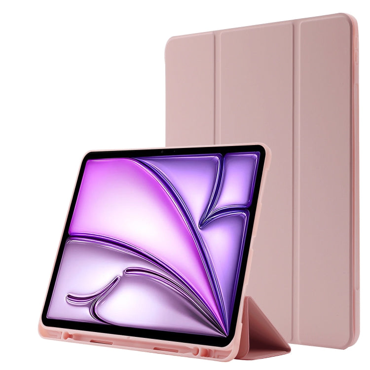 Custodia per tablet ripiegabile in pelle Skin Feel con slot per penna, For iPad Air 13 2026 / 2025 / 2024, For iPad Air 11 2026 / 2025 / 2024