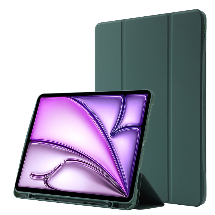 Custodia per tablet ripiegabile in pelle Skin Feel con slot per penna, For iPad Air 13 2026 / 2025 / 2024, For iPad Air 11 2026 / 2025 / 2024