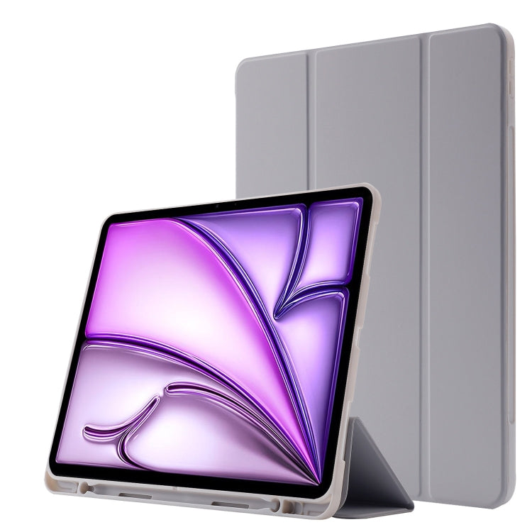 Custodia per tablet ripiegabile in pelle Skin Feel con slot per penna, For iPad Air 13 2026 / 2025 / 2024, For iPad Air 11 2026 / 2025 / 2024
