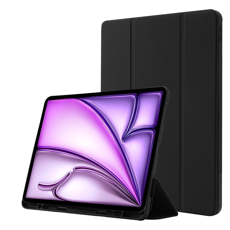 Custodia per tablet ripiegabile in pelle Skin Feel con slot per penna, For iPad Air 13 2026 / 2025 / 2024, For iPad Air 11 2026 / 2025 / 2024