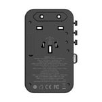 Caricabatterie da viaggio GaN 70W con cavo USB-C retrattile