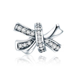 Accessori per collana braccialetto fai-da-te con perline dolci in argento sterling S925