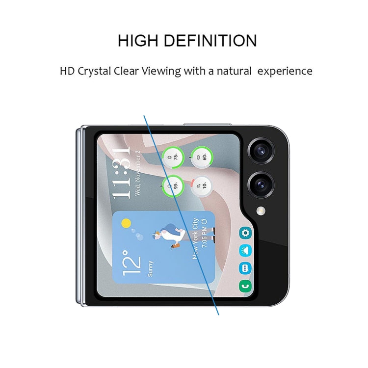 Proteggi schermo a copertura totale con colla completa per Samsung Galaxy Z