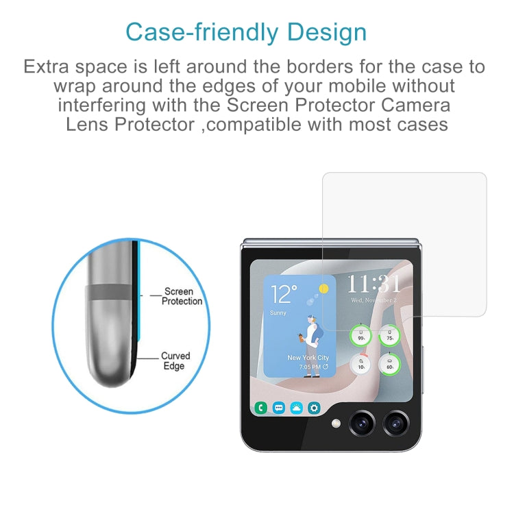 Proteggi schermo esterno mezza copertura per Samsung Galaxy Z Flip6