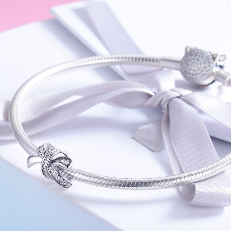 Accessori per collana braccialetto fai-da-te con perline dolci in argento sterling S925
