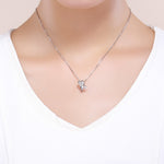 Accessori per collana braccialetto fai-da-te con perline dolci in argento sterling S925