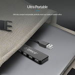 Convertitore espanso HUB USB 2.0 ORICO FL01-BK a 4 porte, FL01