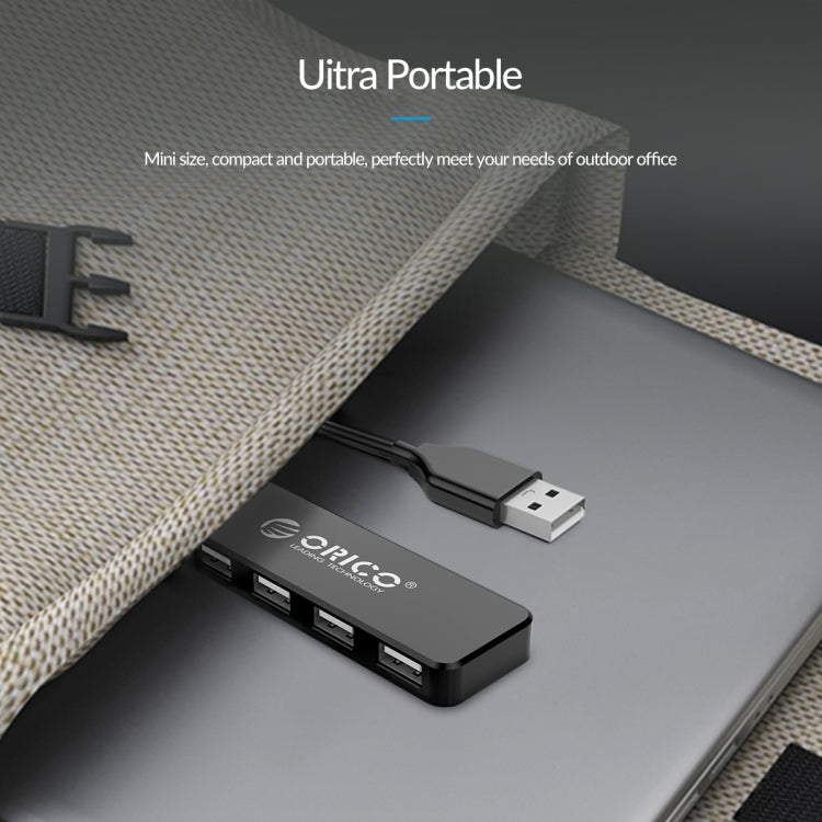 Convertitore espanso HUB USB 2.0 ORICO FL01-BK a 4 porte, FL01