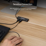Convertitore espanso HUB USB 2.0 ORICO FL01-BK a 4 porte, FL01