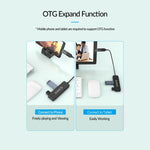 Convertitore espanso HUB USB 2.0 ORICO FL01-BK a 4 porte, FL01