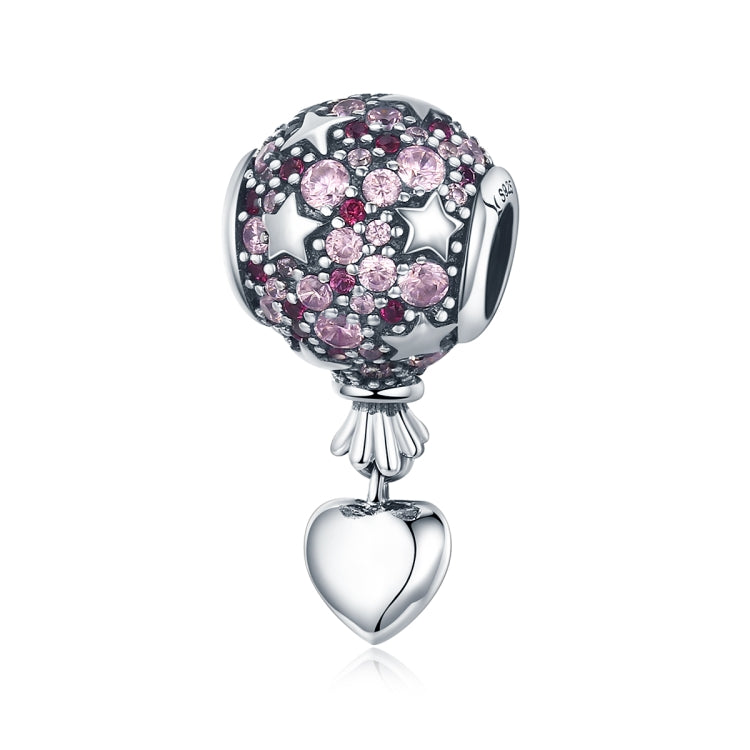 Accessori per collana braccialetto fai-da-te con ciondolo a forma di palloncino in argento sterling S925