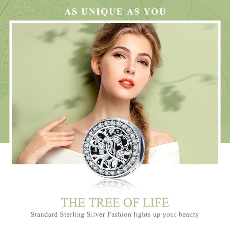 Bracciale Albero della Vita Corda in argento sterling S925 decorata con perline sfuse